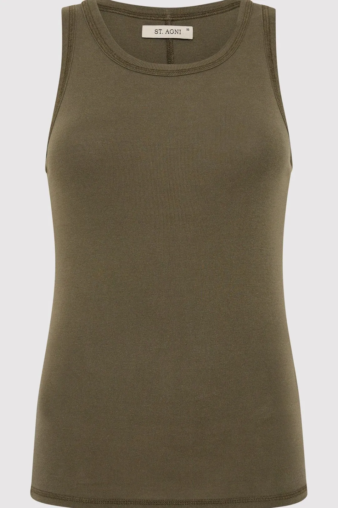 Singlets*St. Agni Organic Cotton Singlet - Kelp