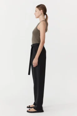Basics*St. Agni Organic Cotton Singlet - Kelp