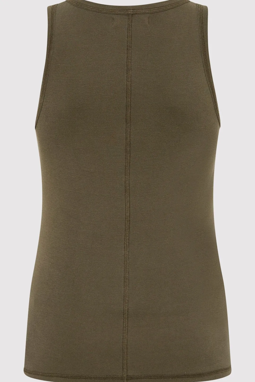 Basics*St. Agni Organic Cotton Singlet - Kelp