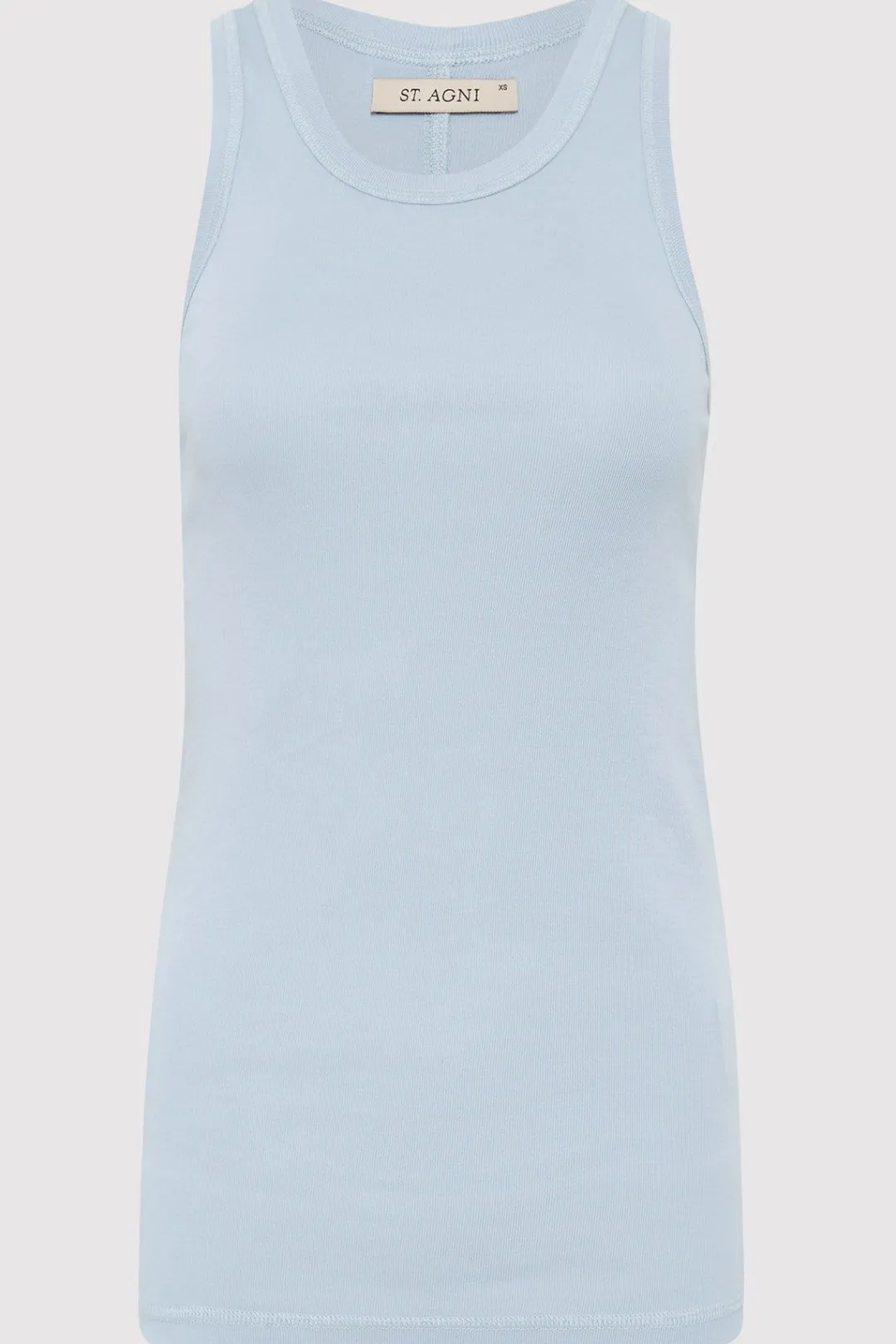 Unisex*St. Agni Organic Cotton Singlet - Stone Blue
