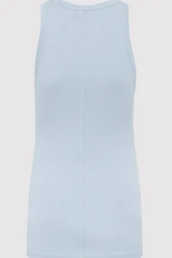 Singlets*St. Agni Organic Cotton Singlet - Stone Blue