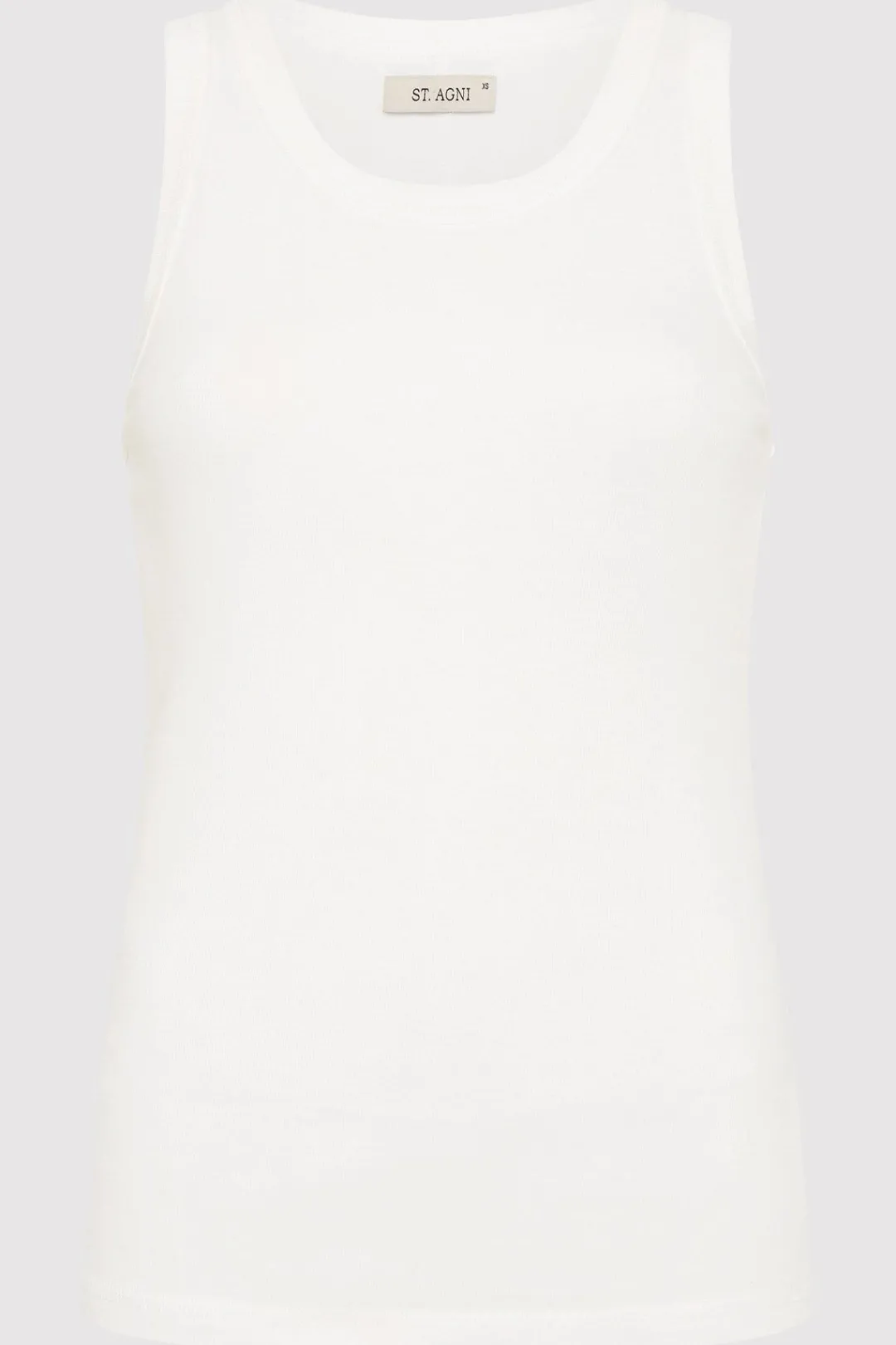 Singlets*St. Agni Organic Cotton Singlet - White