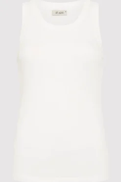 Unisex*St. Agni Organic Cotton Singlet - White
