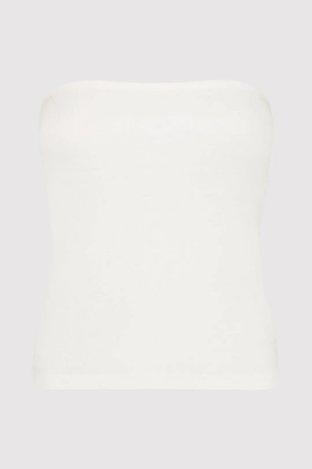 Tops*St. Agni Organic Cotton Strapless Top - White
