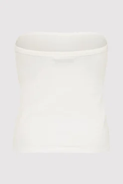 Tops*St. Agni Organic Cotton Strapless Top - White