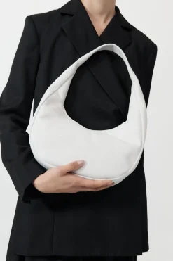 Bags*St. Agni Oval Mini Bag - Cool White