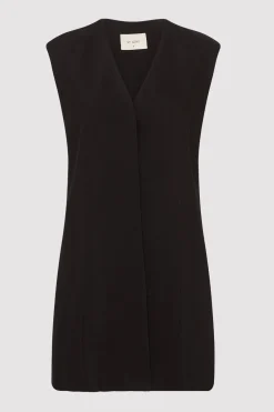 Tops*St. Agni Oversized Vest - Black