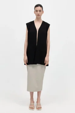 Tailoring*St. Agni Oversized Vest - Black