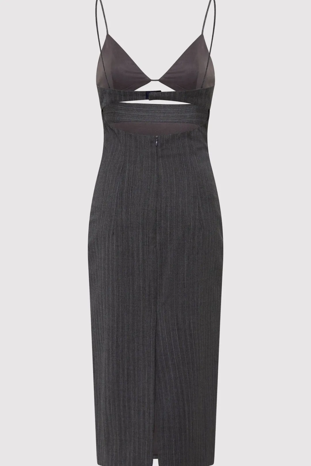 Dresses*St. Agni Pinstripe Bra Dress - Stone Blue Stripe