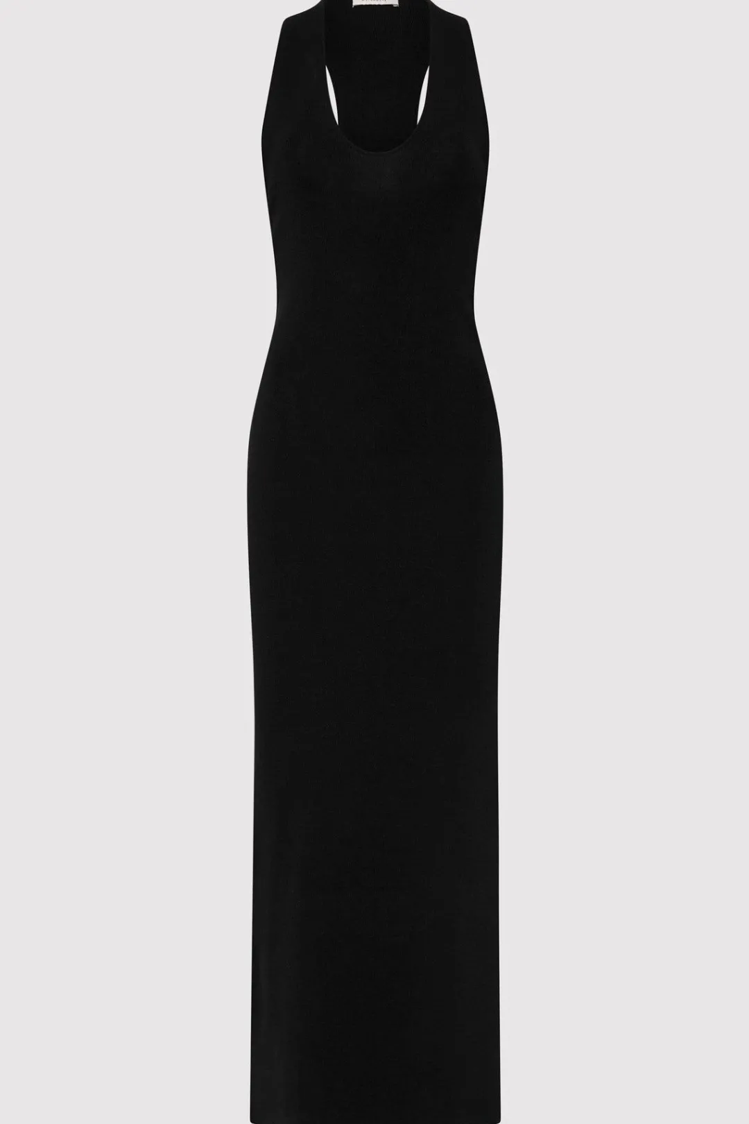Dresses*St. Agni Plunge Neck Knit Dress - Black