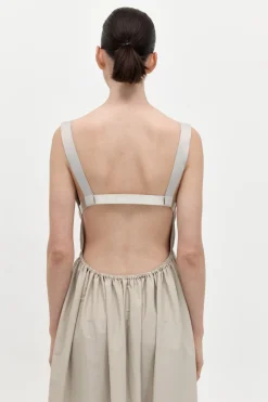 Dresses*St. Agni Plunge Sun Dress - Birch