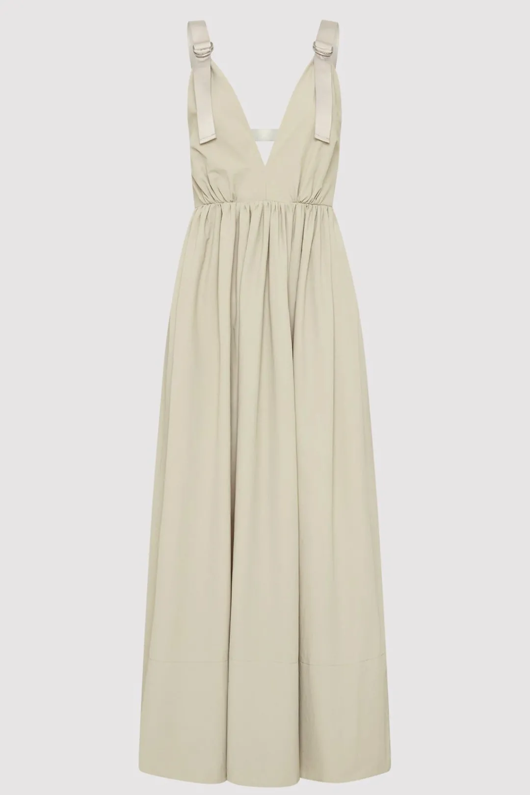 Dresses*St. Agni Plunge Sun Dress - Birch