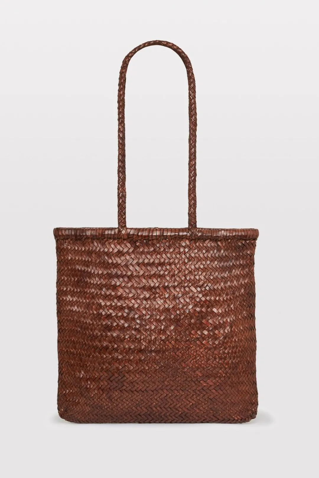 Bags*St. Agni PRE-ORDER: Bagu Woven Tote - Antique Tan