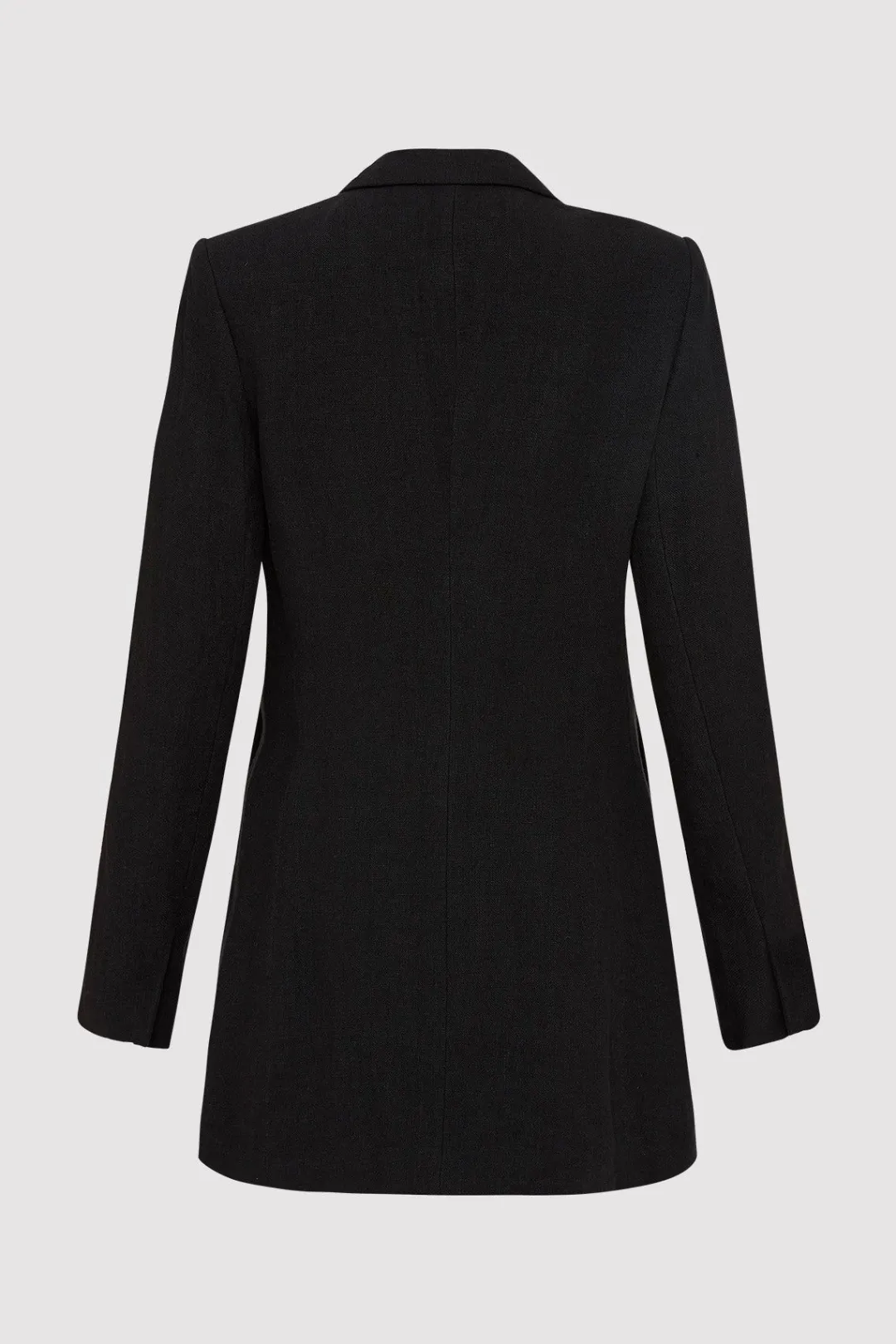 Tailoring*St. Agni Raw Edge Blazer - Black
