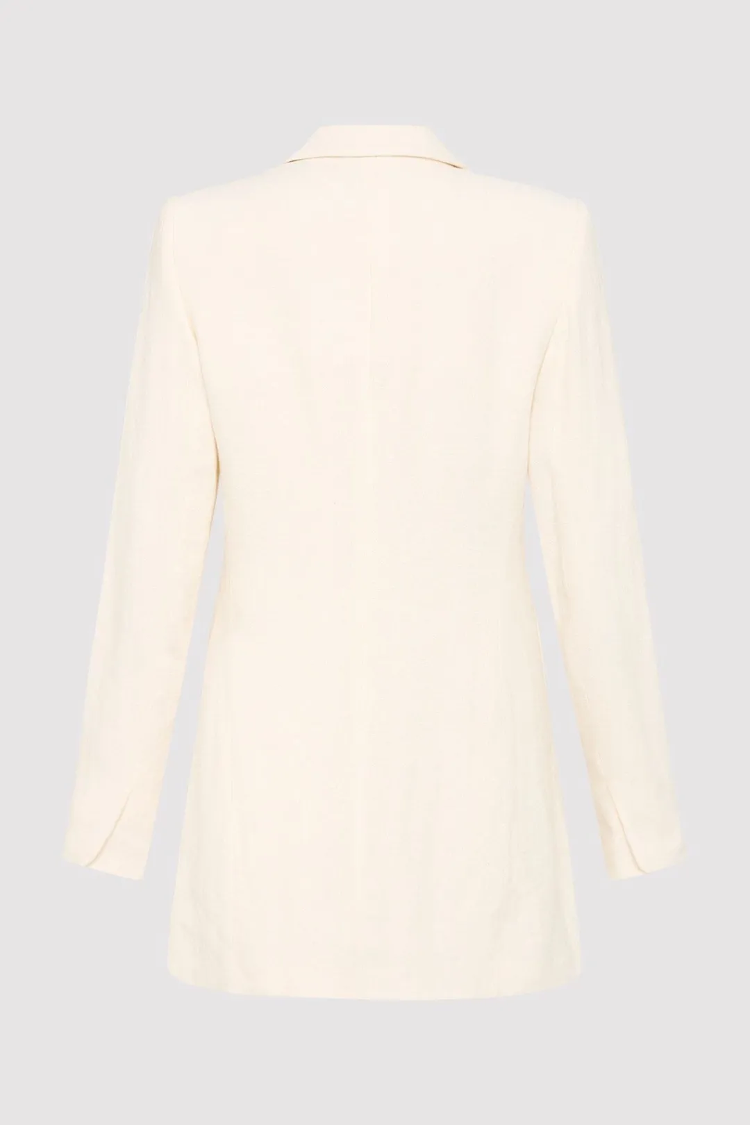 Jackets*St. Agni Raw Edge Blazer - Ivory