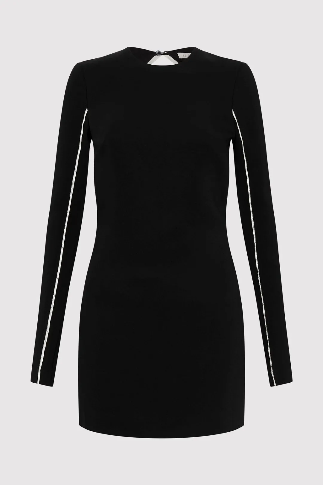 Dresses*St. Agni Raw Edge Mini Dress - Black