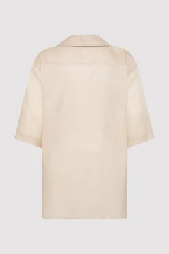 Shirts*St. Agni Relaxed Collar Shirt - Birch