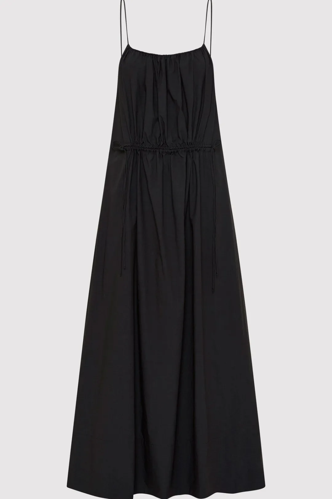 Dresses*St. Agni Relaxed Drawstring Dress - Black