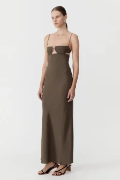 Tailoring*St. Agni Resort Dress - Olivine