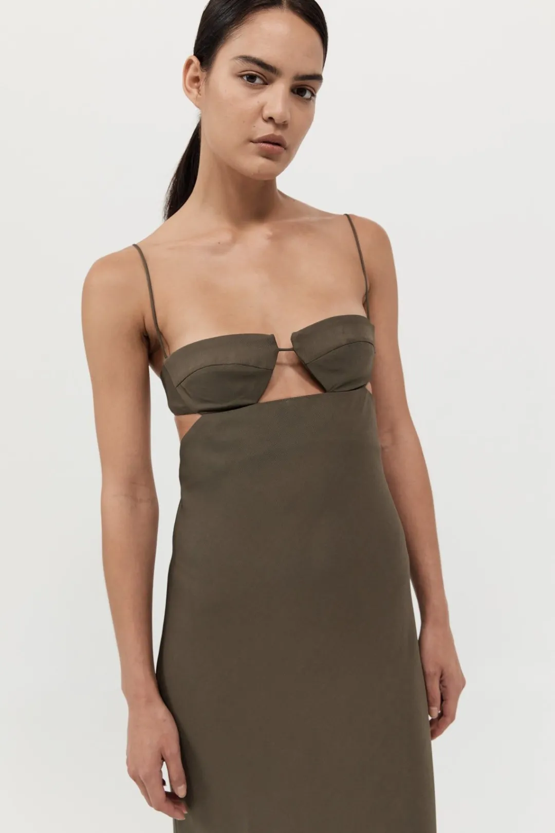 Tailoring*St. Agni Resort Dress - Olivine
