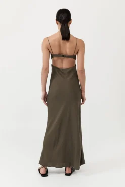 Tailoring*St. Agni Resort Dress - Olivine