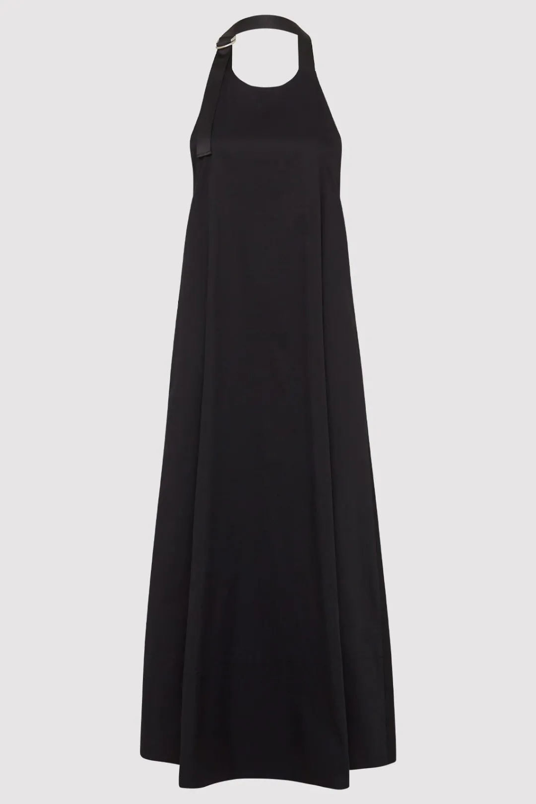 Dresses*St. Agni Ring Detail Halter Dress - Black
