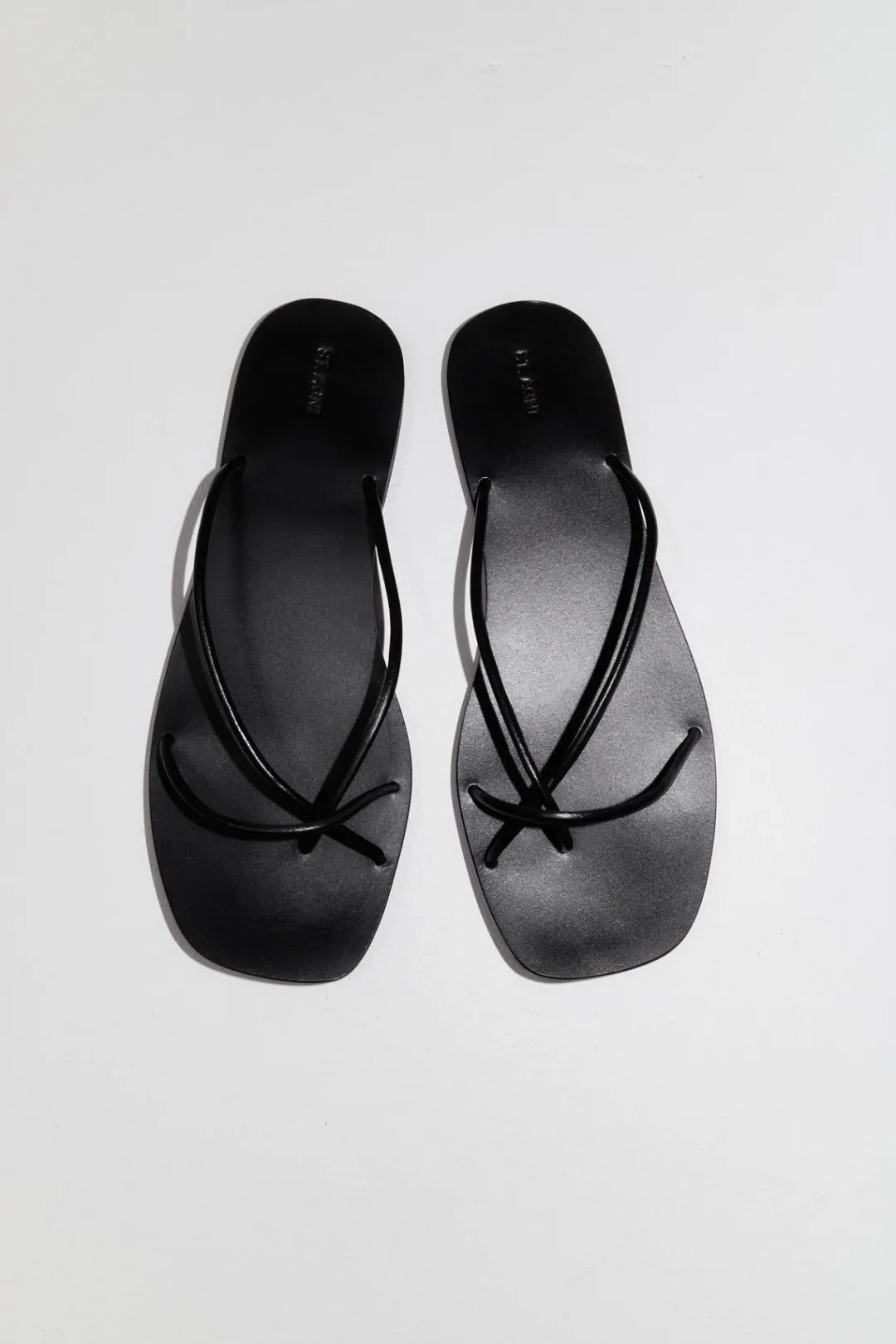 Slides*St. Agni Rouleau Flat - Black