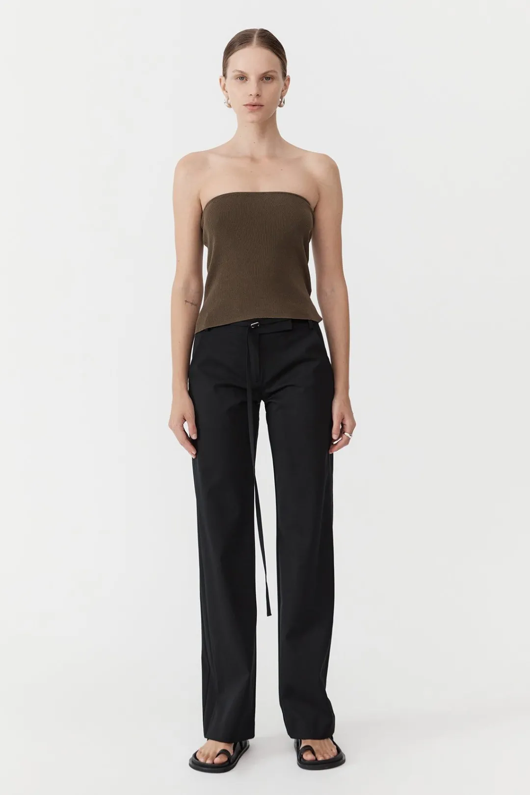 Tailoring*St. Agni 90s Panelled Pants - Black