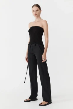 Pants*St. Agni 90s Panelled Pants - Black