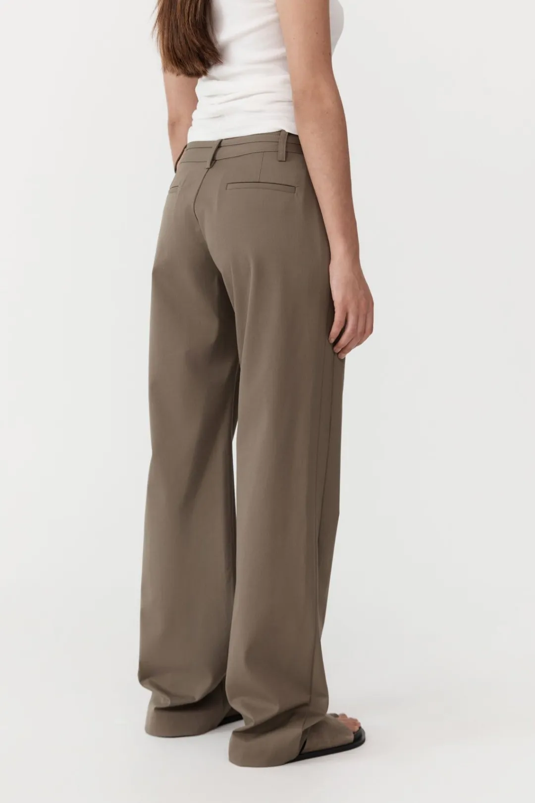 Tailoring*St. Agni 90s Panelled Pants - Kelp