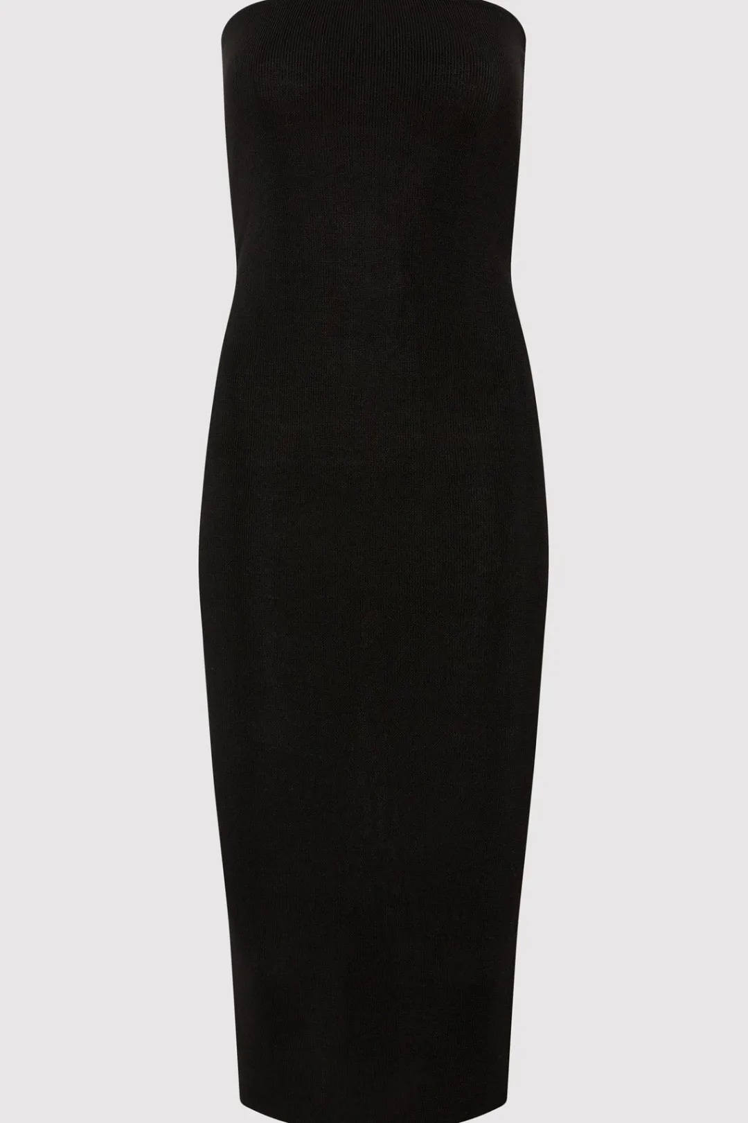 Dresses*St. Agni 90s Strapless Knit Midi Dress - Black