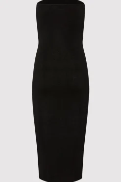 Dresses*St. Agni 90s Strapless Knit Midi Dress - Black