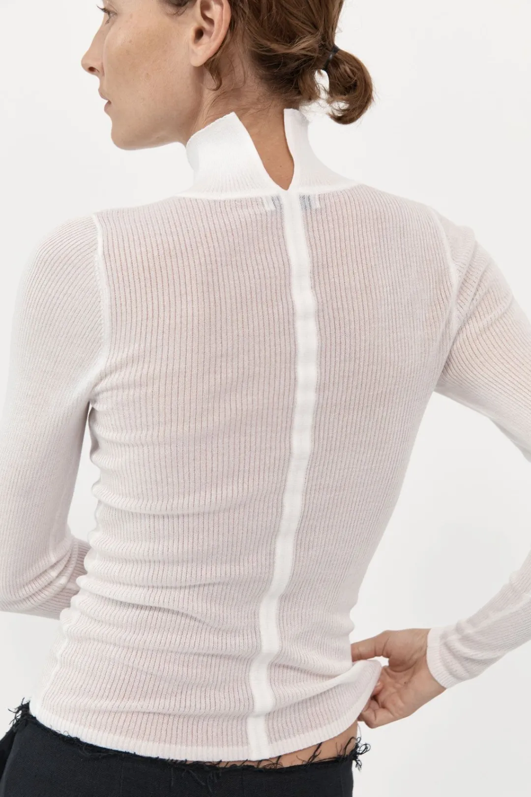 Tops*St. Agni Second Skin Knit Top - White