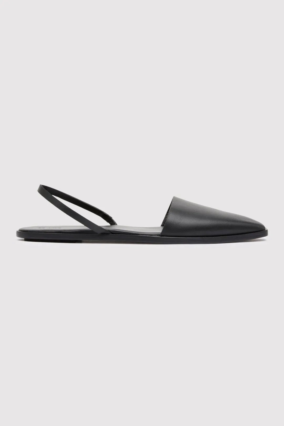 Flats*St. Agni Sling Back Flat - Black