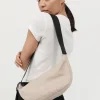 Bags*St. Agni Small Linen Crescent Bag - Natural