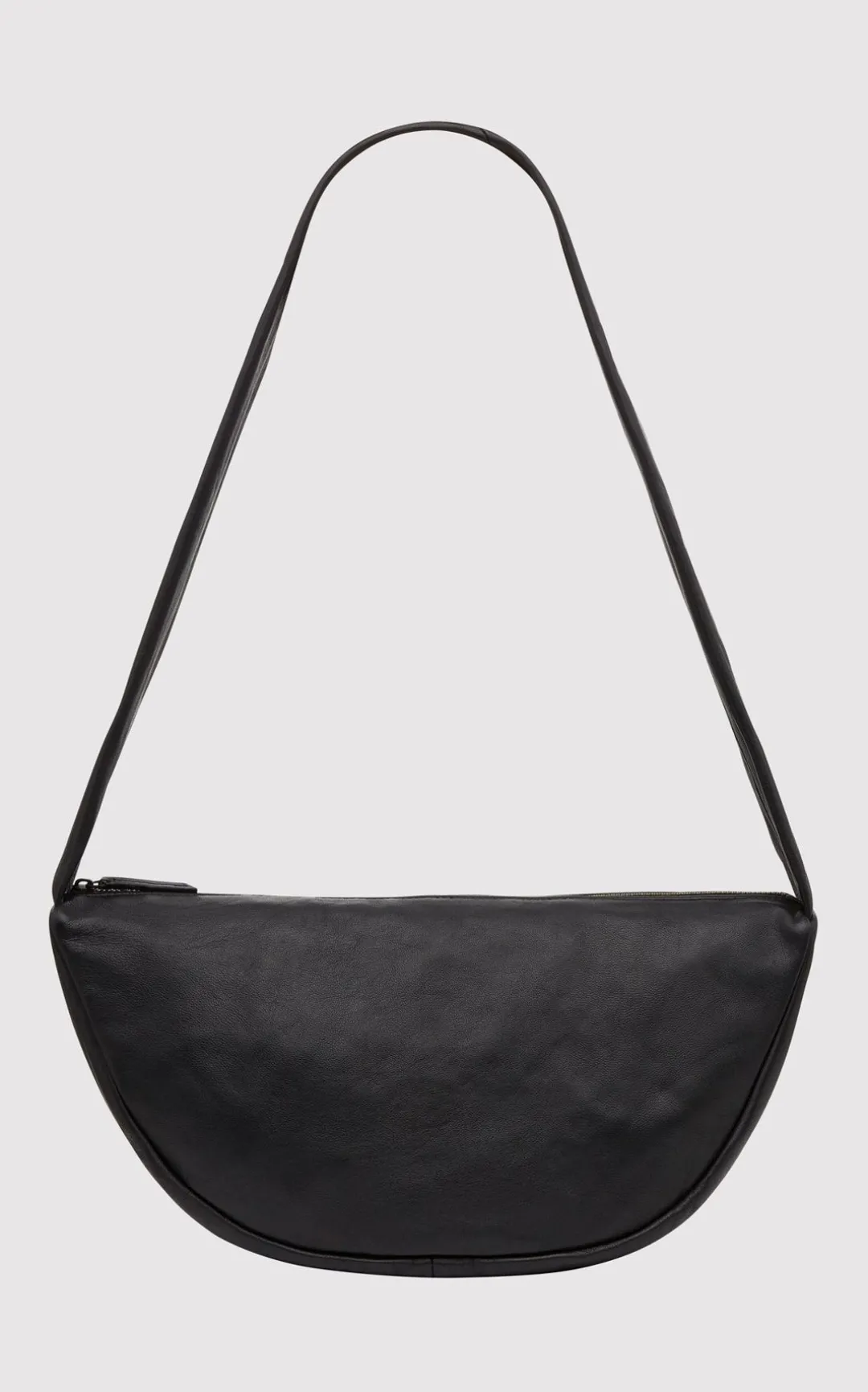 Unisex*St. Agni Soft Crescent Bag - Black