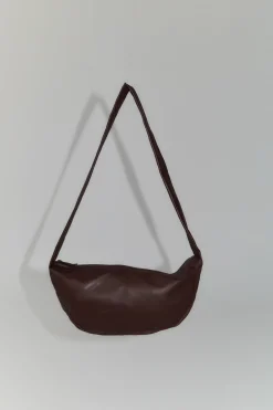 Unisex*St. Agni Soft Crescent Bag - Chocolate