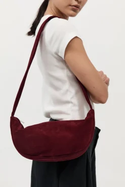 Bags*St. Agni Soft Crescent Bag - Rouge