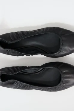 Flats*St. Agni Soft Leather Flat - Black