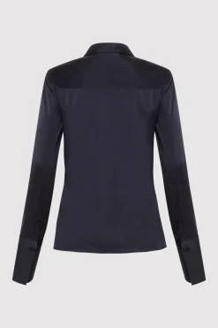 Shirts*St. Agni Soft Silk Shirt - Inkwell