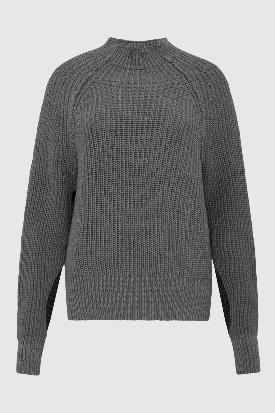 Knitwear*St. Agni Split Sleeve Jumper - Smoke