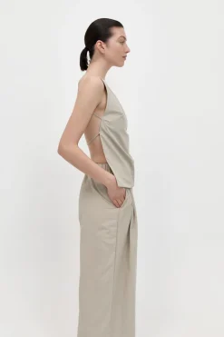 Singlets*St. Agni Square Neck Top - Birch