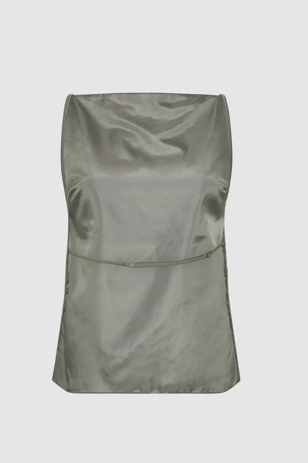 Singlets*St. Agni Square Neck Top - Thyme