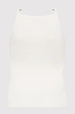 Knitwear*St. Agni Square Tank - White