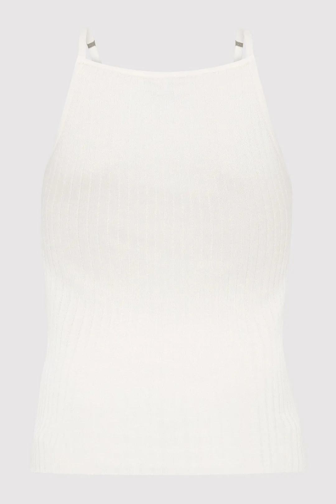 Knitwear*St. Agni Square Tank - White