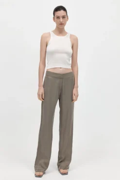 Pants*St. Agni Straight Leg Trousers - Castor Grey