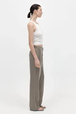 Pants*St. Agni Straight Leg Trousers - Castor Grey