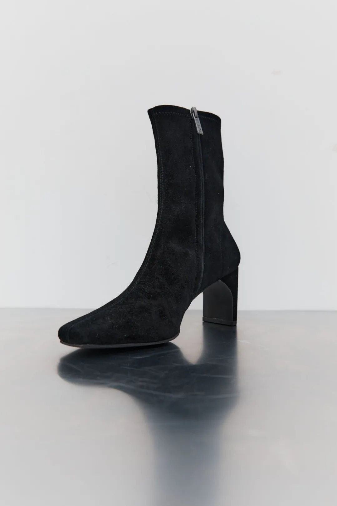 Boots*St. Agni Suede Ankle Boot - Black
