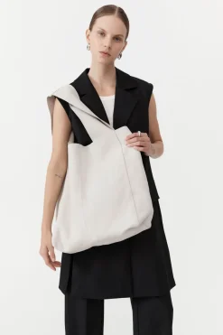 Unisex*St. Agni Suede Soft Tote - Cool White