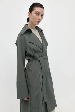 Jackets*St. Agni Summer Trench Coat - Thyme